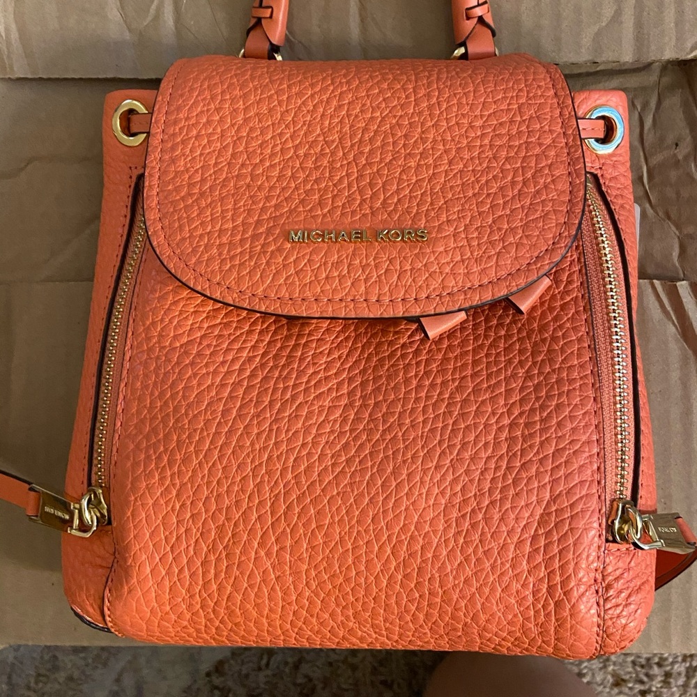 Michael kors mini backpack